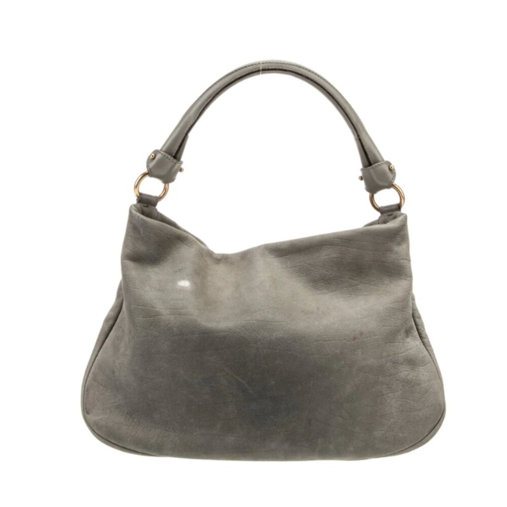 Salvatore Ferragamo Nubuck Shoulder Bag Bow Detail - Picture 3 of 5